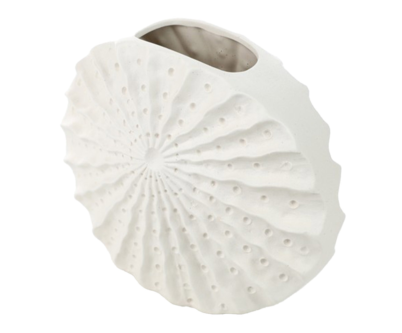 Vaso Decorativo Woof Branco Fosco - image 0