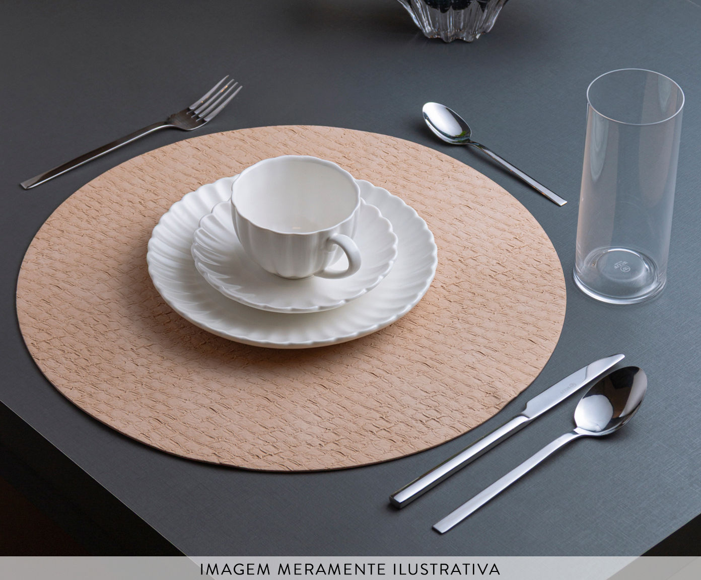 Lugar Americano Scale Bege image number 3
