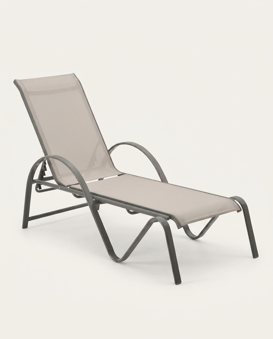 Chaiselongue Santarem - Marrom image number 2