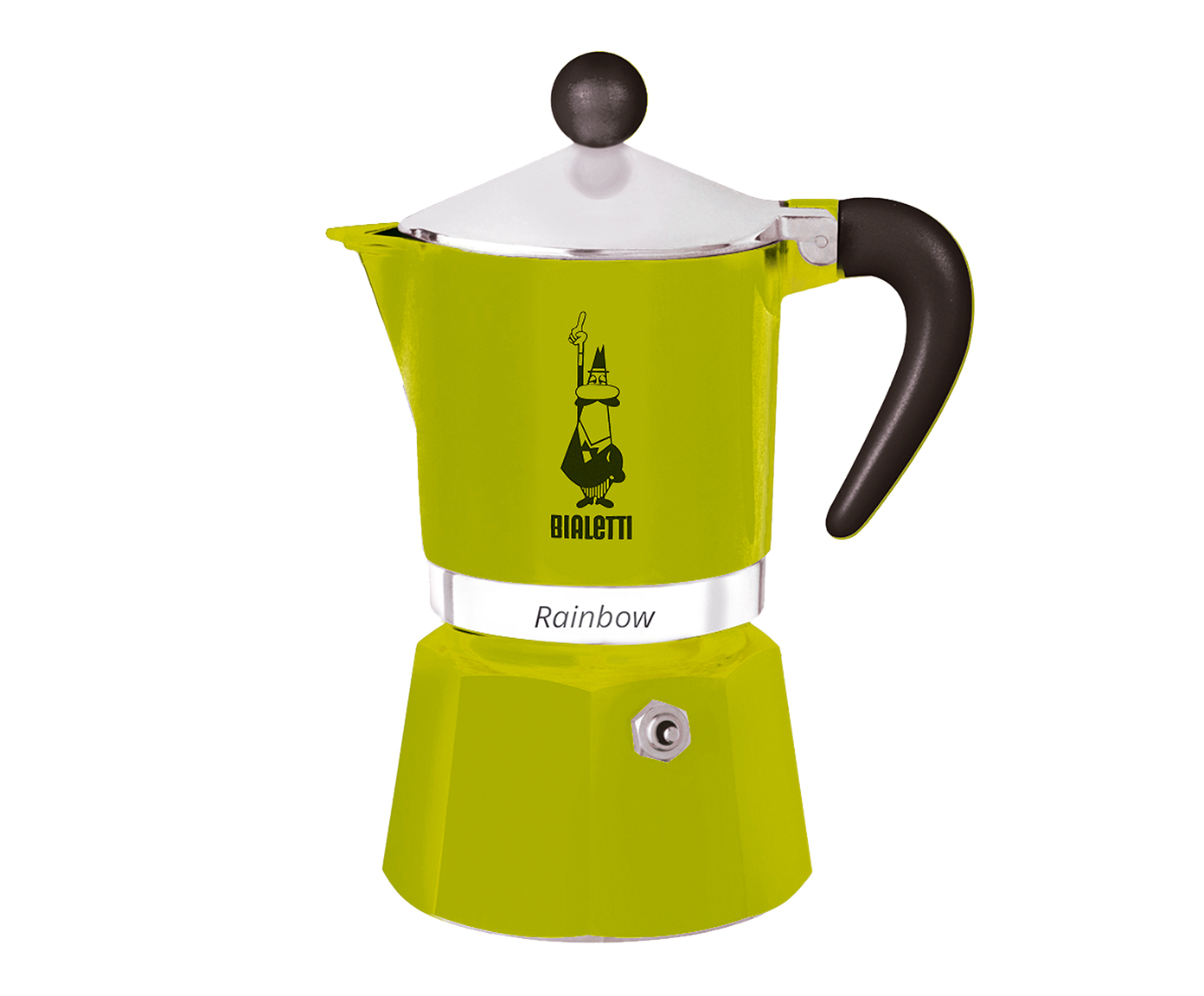 Cafeteira Italiana Rainbow Verde image number 0