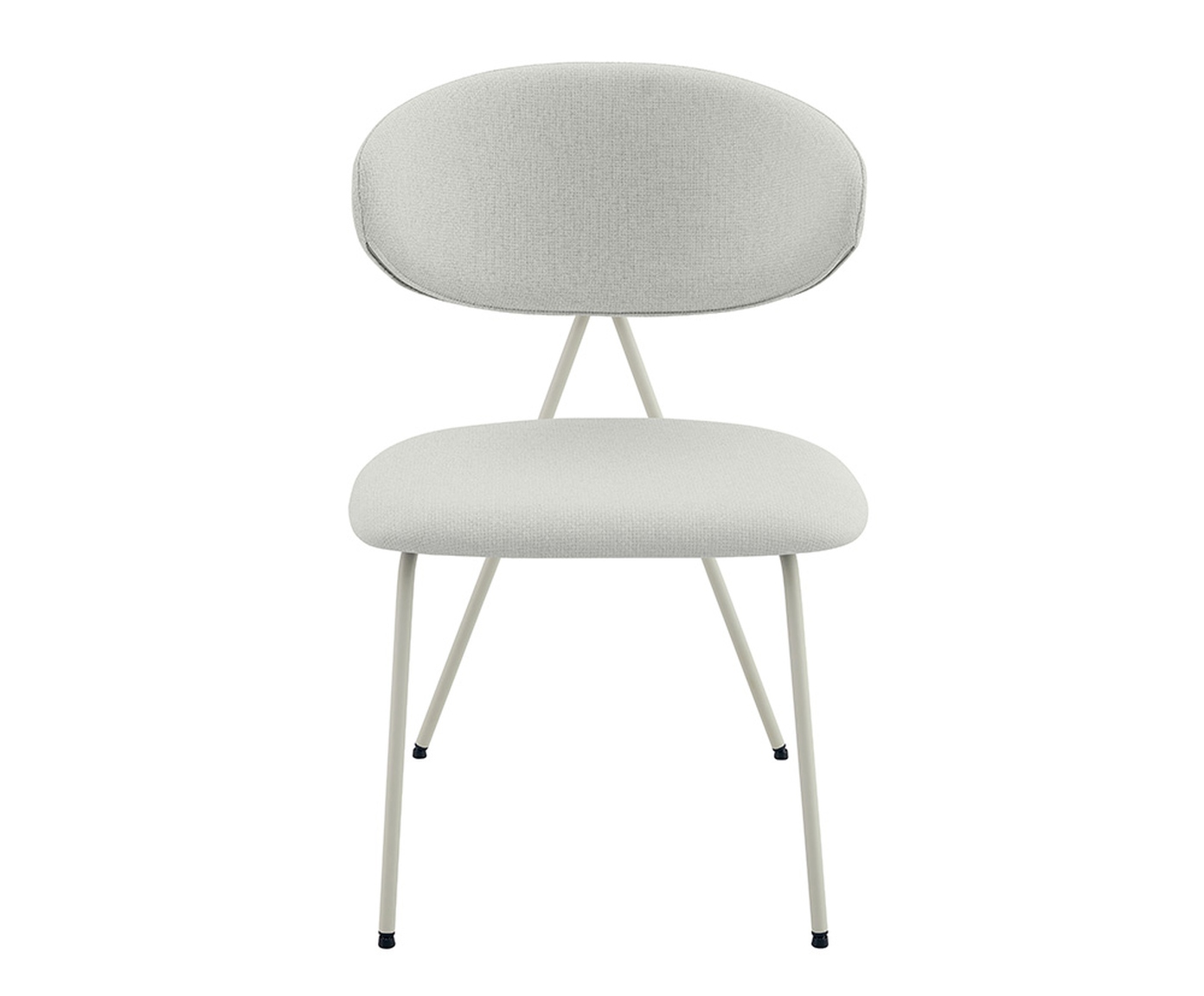Cadeira Pilar Tecido Base Off White image number 4