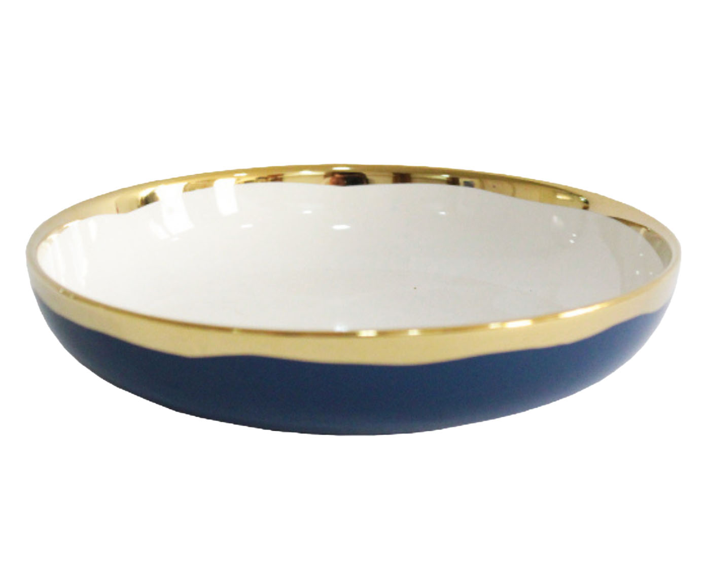 Bowl com Borda Dourada Summer Gaia image number 0