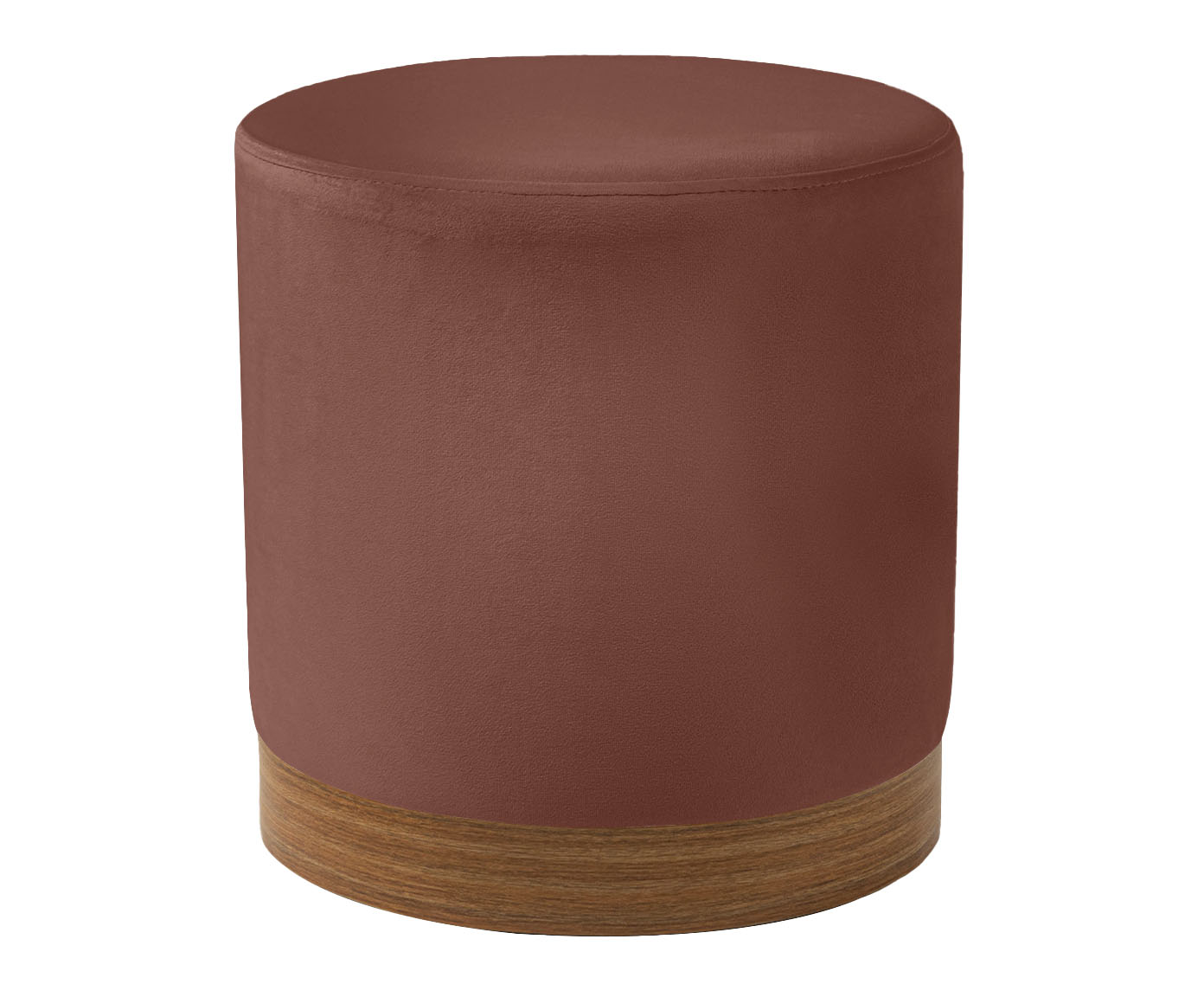 Puff em Veludo Harlow Pequeno Rose image number 2
