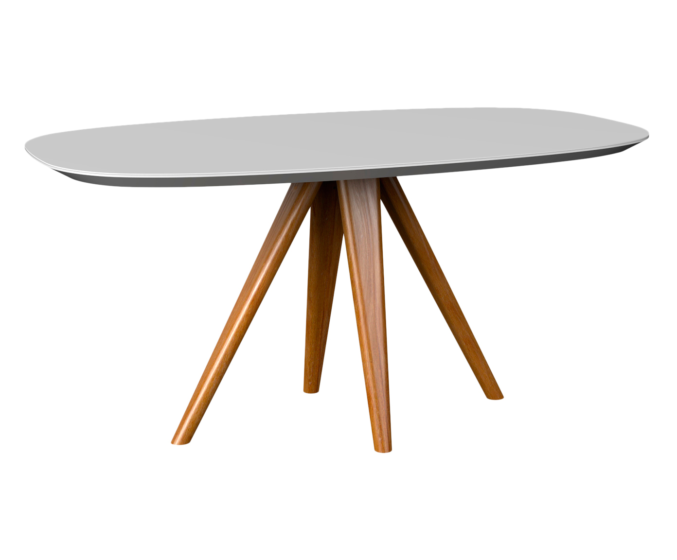 Mesa de Jantar Retangular Lili - Am&ecirc;ndoa - image 0
