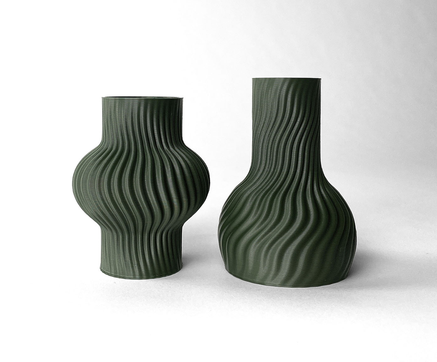 Mini Vaso Onda 2 Verde image number 4