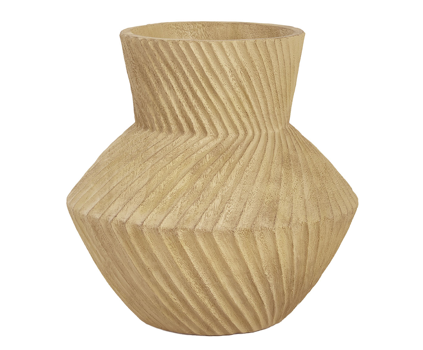 Vaso Baixo Rudolf Bege image number 0