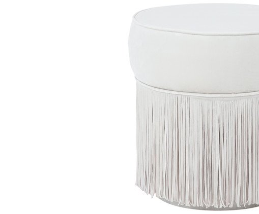 Puff Franja Simples - Off White image number 1