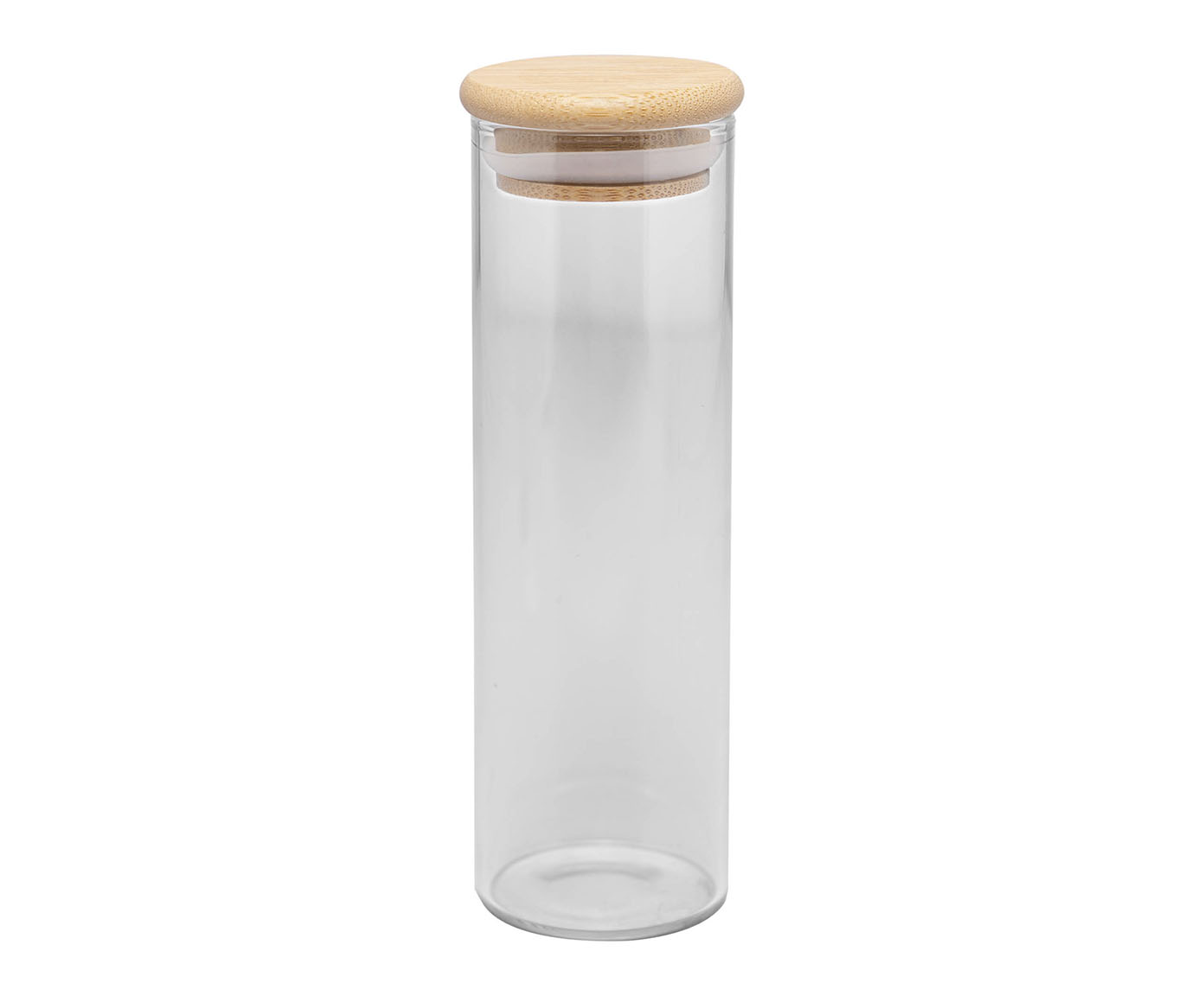 Porta Mantimento com Tampa de Bambu - image 1