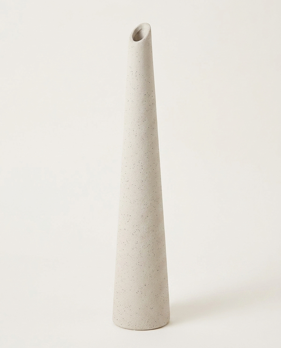 Vaso em Cer&acirc;mica Bastet III - Off White image number 8