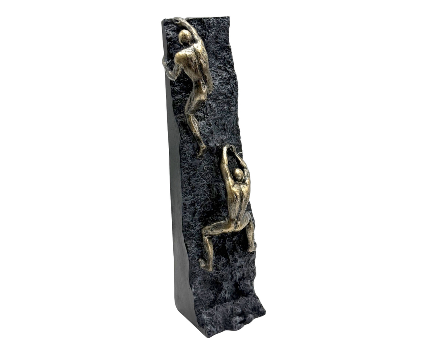 Escultura Decorativa &Iacute;cone Chumbo e Dourado - image 0
