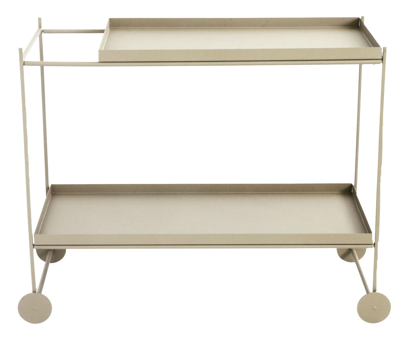 Carrinho de Bar Wire - Taupe image number 1