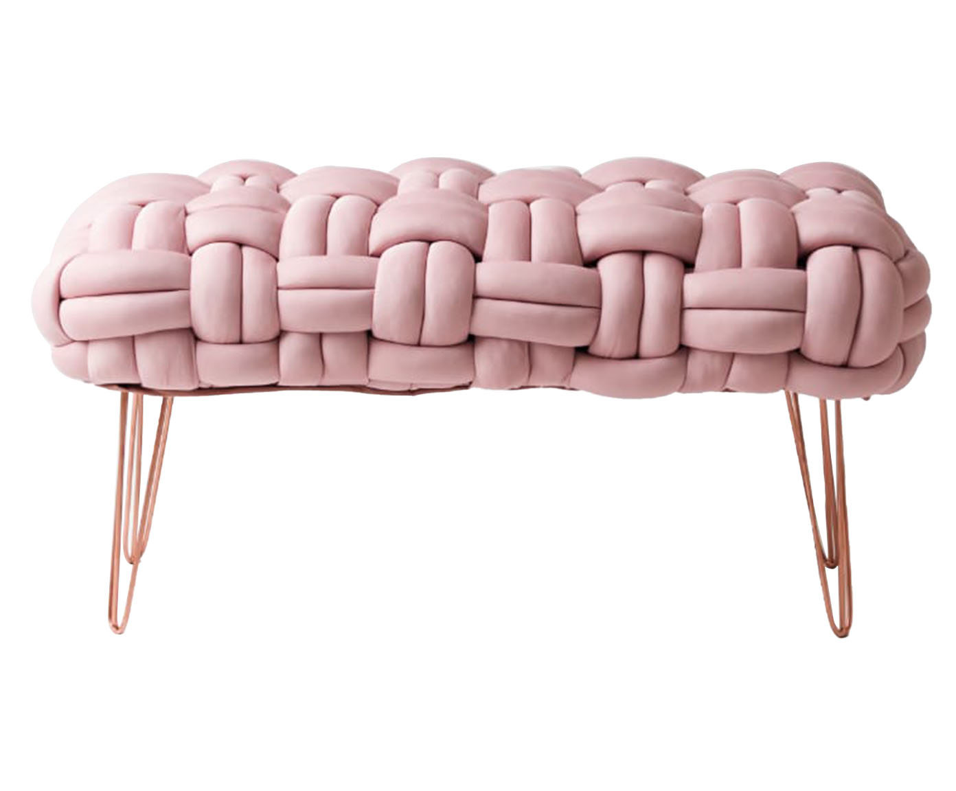 Recamier em Neoprene Casa Rosada Rosa - image 1