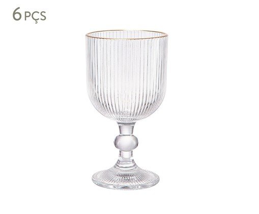 Jogo de Ta&ccedil;as Gift com Borda para Vinho image number 0