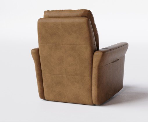 Poltrona Blend com Lift Couro Nozes image number 3