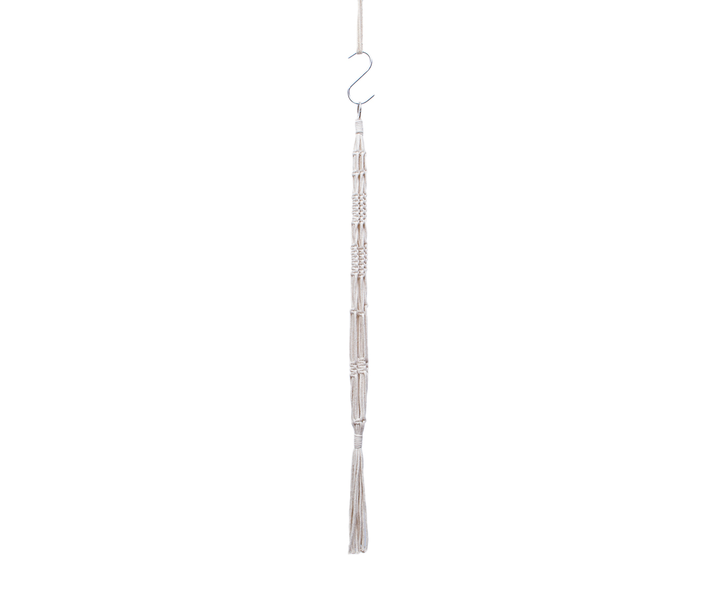 Hanger em Macram&ecirc; Ethinic Cru - image 1