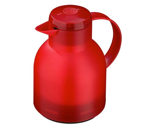 Garrafa T&eacute;rmica Quick Press Vermelha - image 0