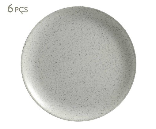 Jogo de Pratos Rasos Organic Gray - image 0