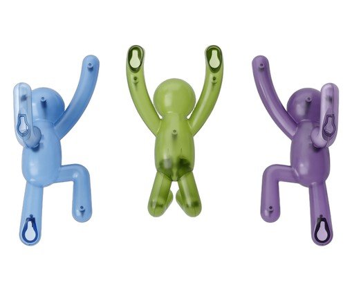 Jogo de Cabideiros para Parede Buddy image number 2