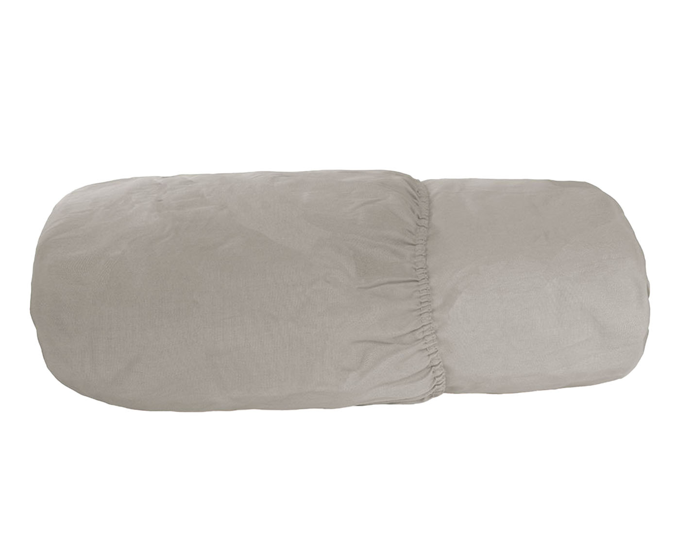 Len&ccedil;ol Inferior Percal Cinza 200 Fios - image 1
