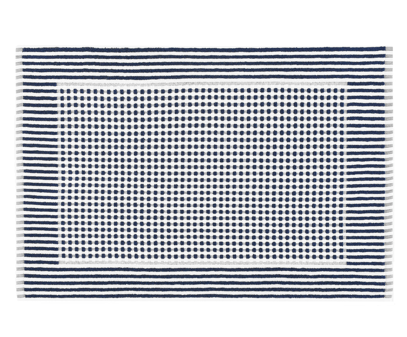 Toalha de Piso Loom Azul Marinho image number 2