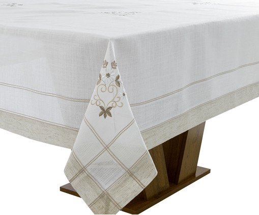 Toalha de Mesa Dimitry Bege image number 2