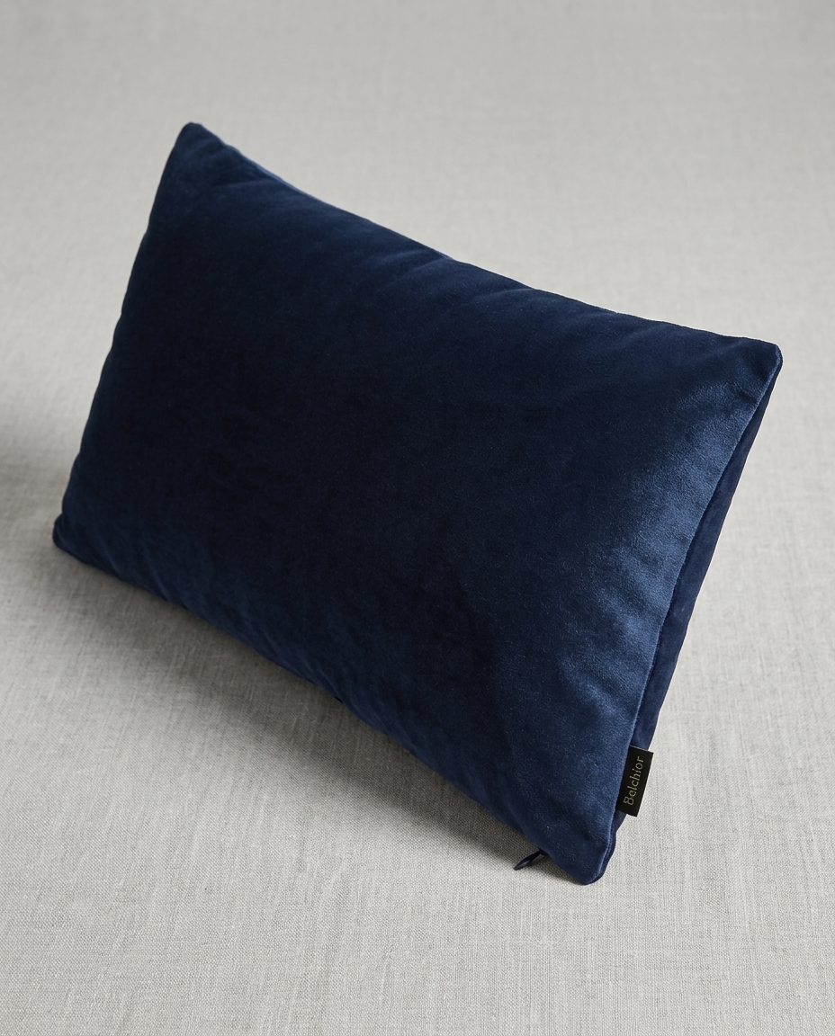 Almofada Premium Lisa Azul Navy - image 0