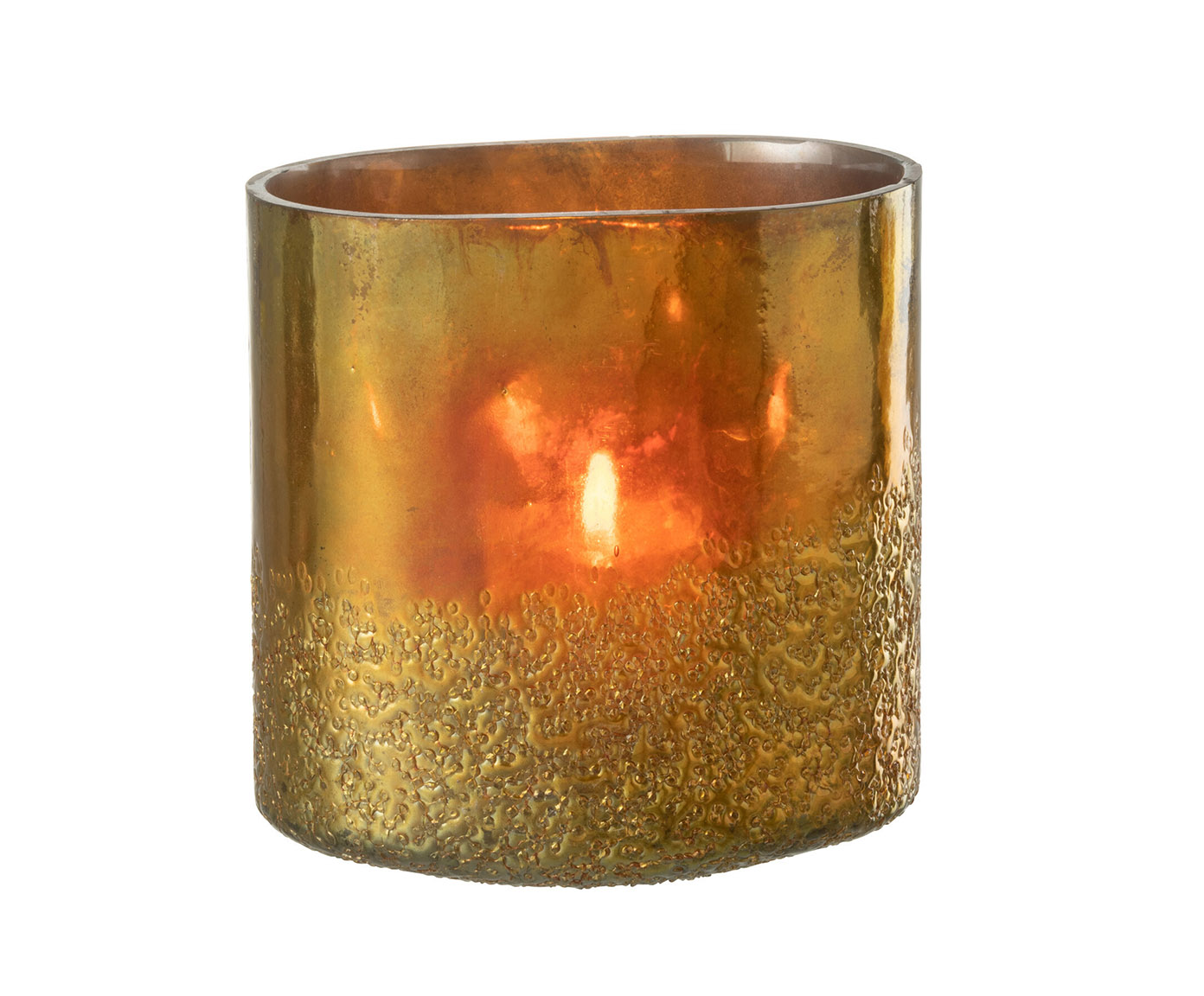 Vaso Mirror Ibia&ccedil;u Dourado - image 1
