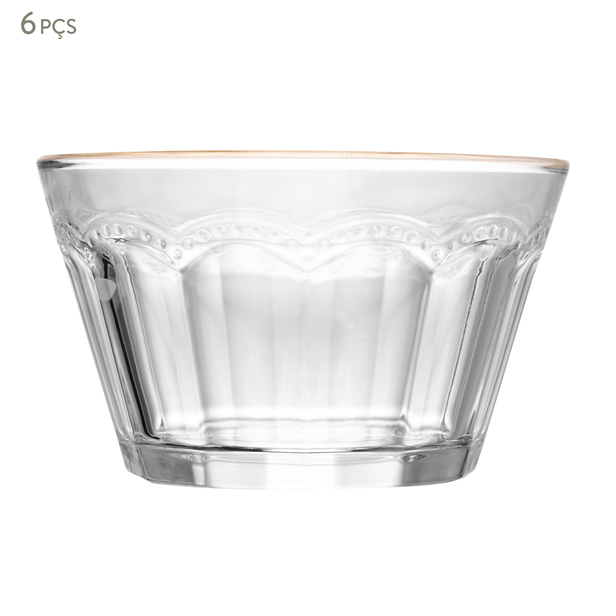 Jogo de Bowls Belle Epoque Fio Dourado image number 0
