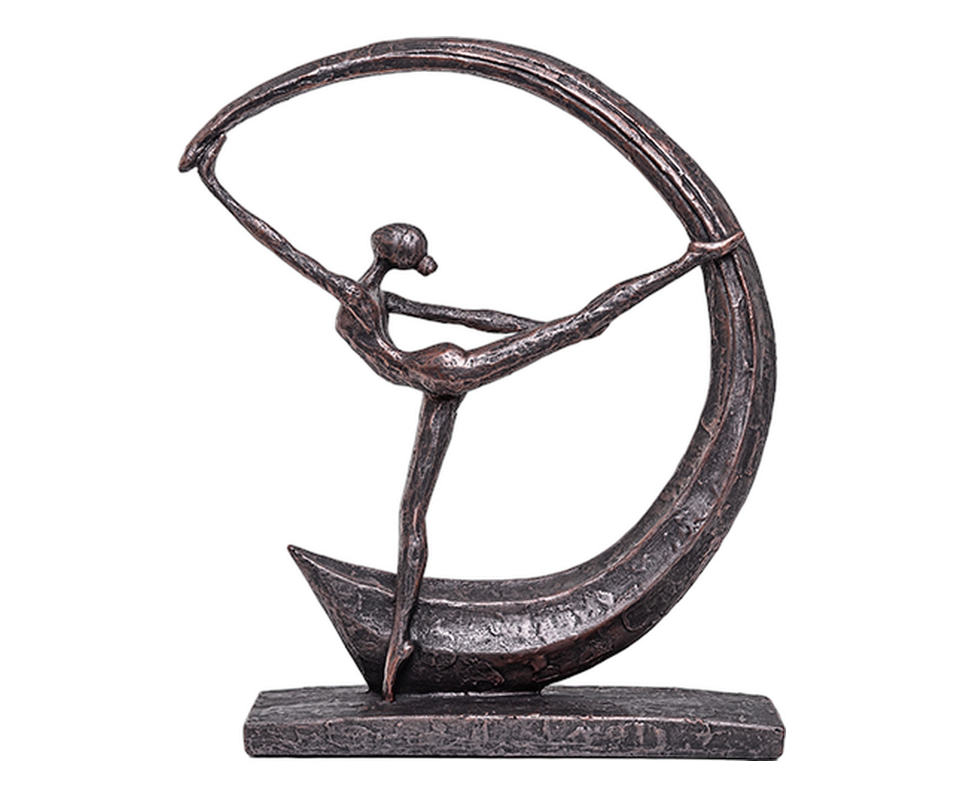 Escultura Mulher Moon Preto image number 0
