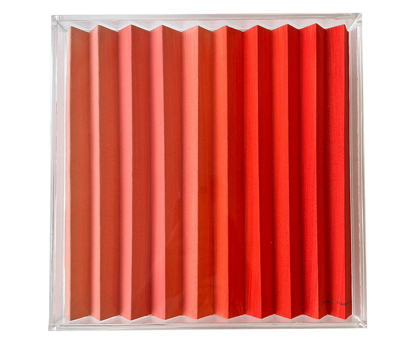 Quadro Degrad&ecirc; Coral - image 0