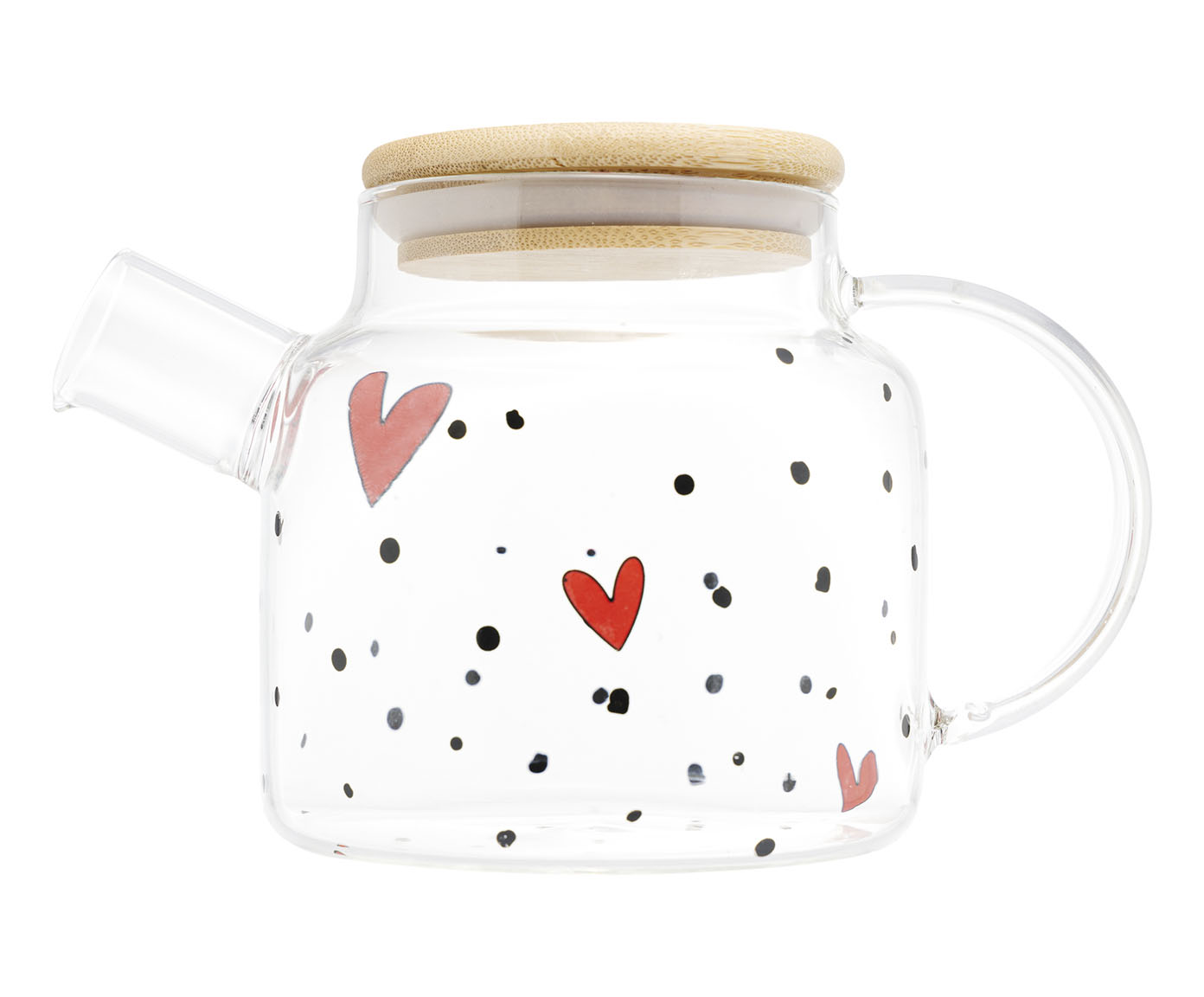 Chaleira com Tampa de Bambu Heart image number 2