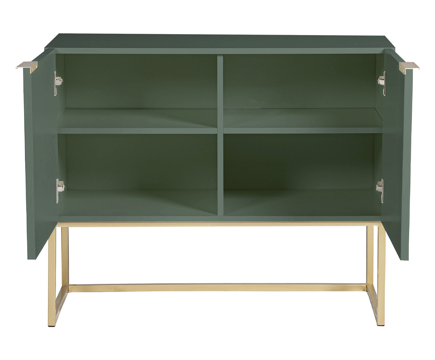 Buffet Ondulado 2 Portas Verde image number 4