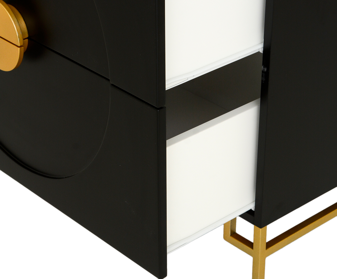 C&ocirc;moda Cerchio D'Oro - Preto image number 4