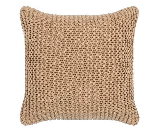 Almofada Tricot Castello Luxus Kaki image number 0