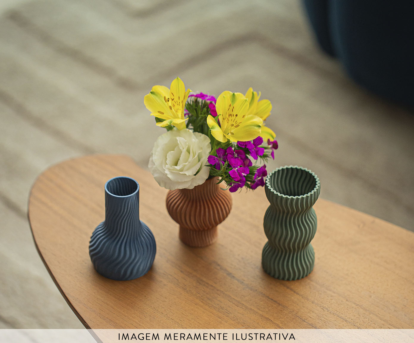 Trio Mini Vasos Onda image number 5