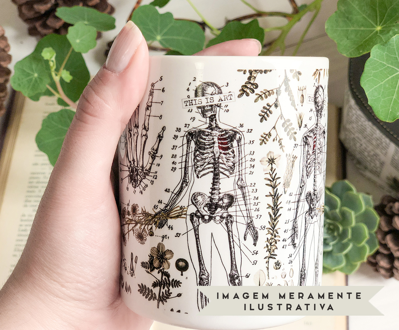 Caneca Esqueleto image number 7