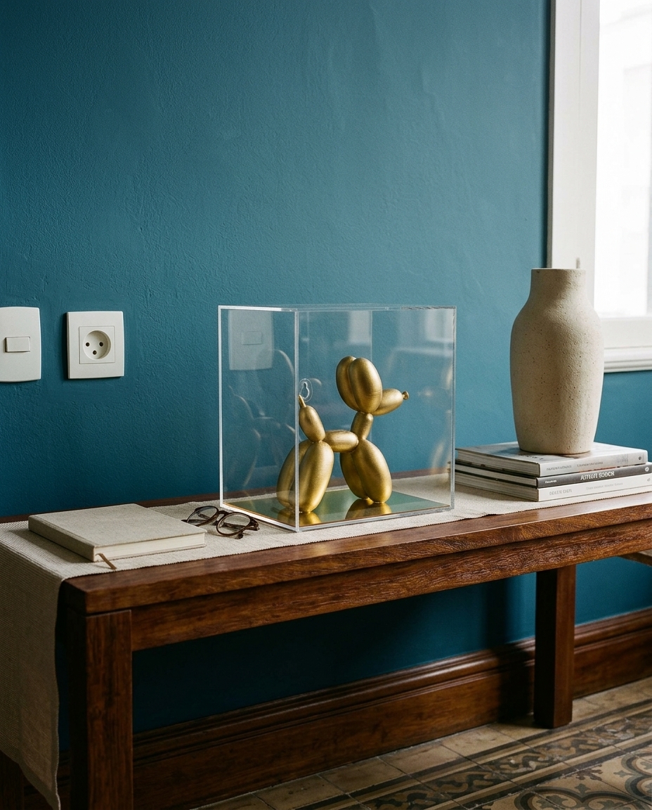 Escultura Ballon Dog Dourado - image 1