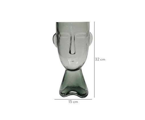 Vaso em Vidro Dom image number 2