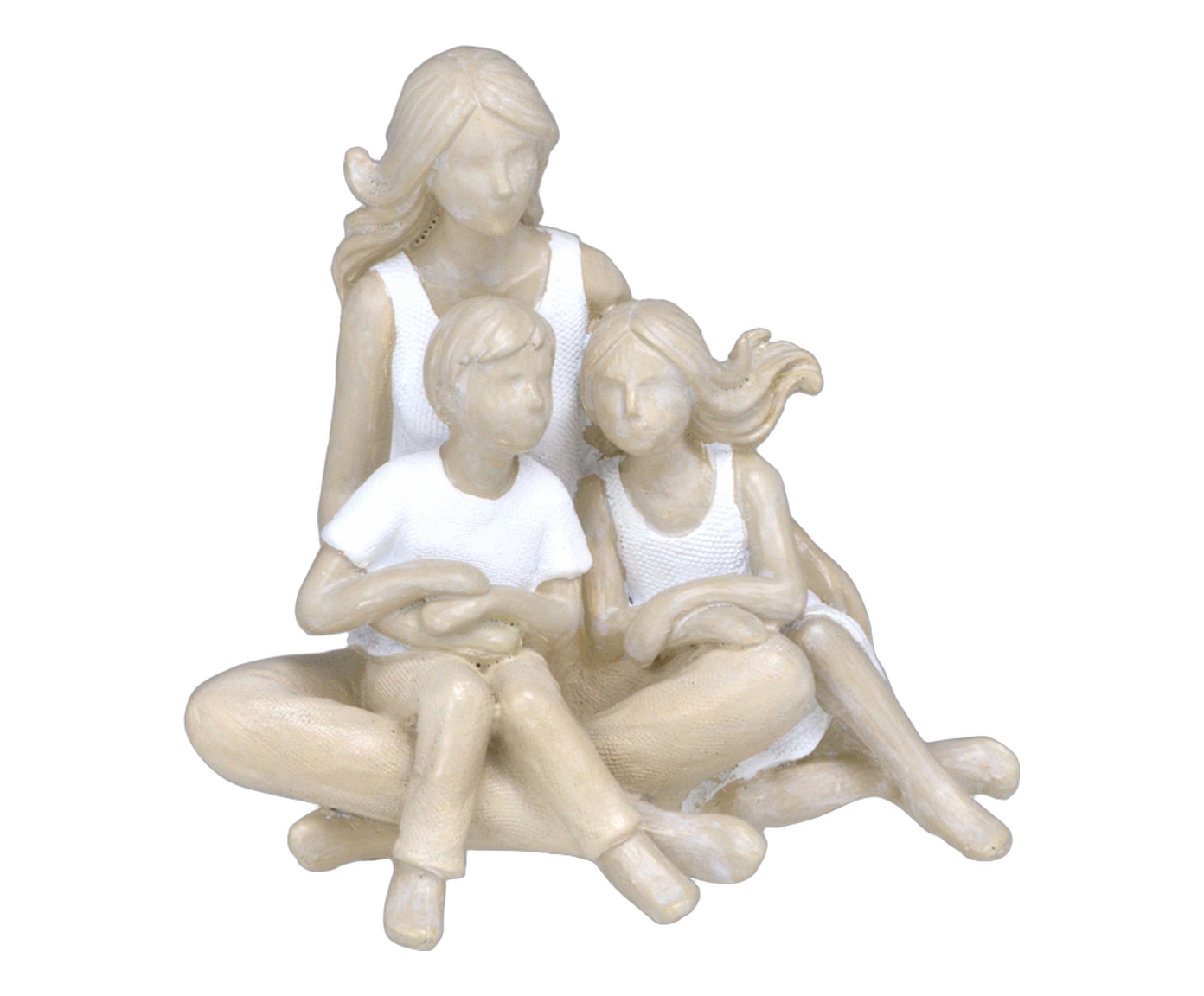 Fam&iacute;lia Decorativa Chama Areia e Branco image number 0