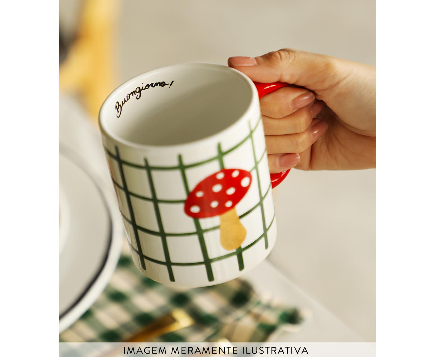 Caneca Cogumelo image number 1