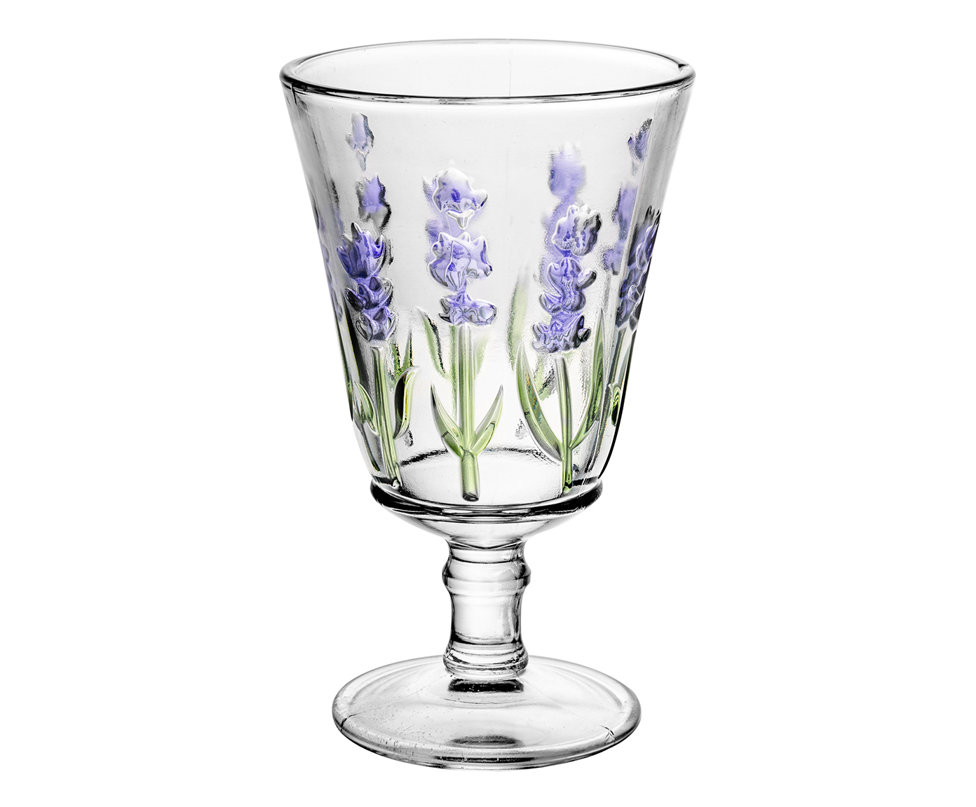 Ta&ccedil;a para &Aacute;gua Lavanda Hand Painting image number 1