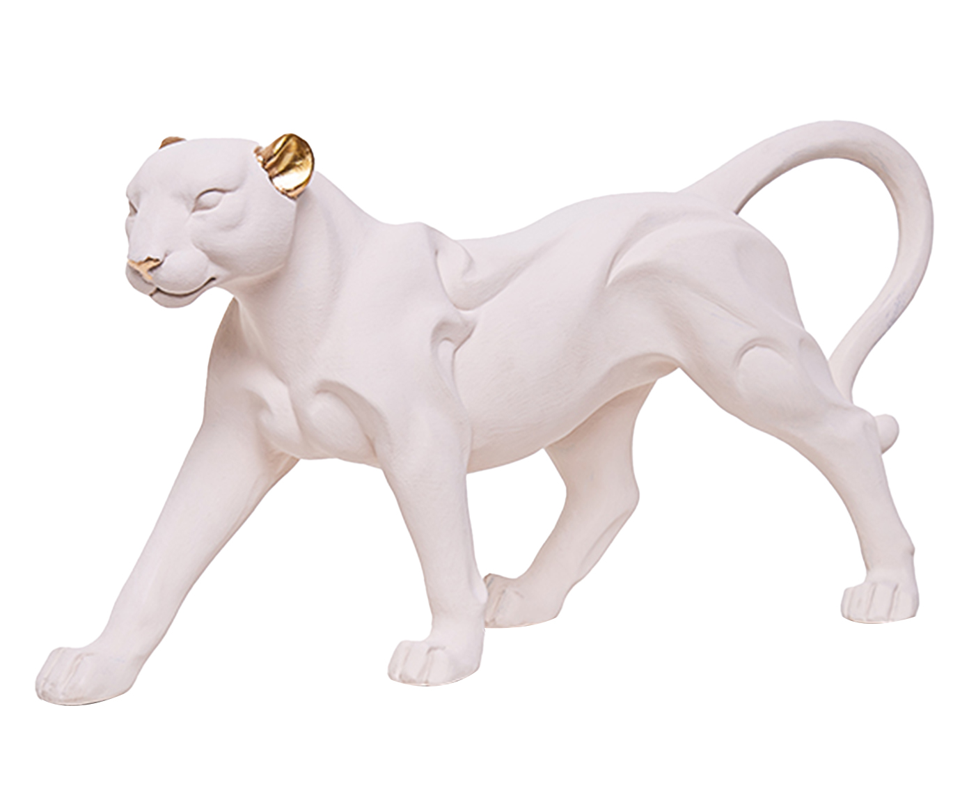 Escultura Pantera Creme image number 0