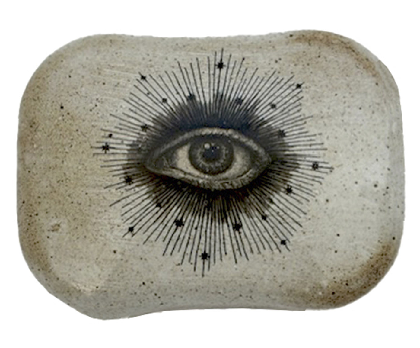 Saboneteira Eye Of The Tiger C&ecirc;ramica Bege image number 2