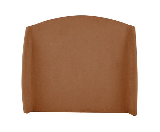Cabeceira em Boucle Aveludado Smooth Terracota image number 7