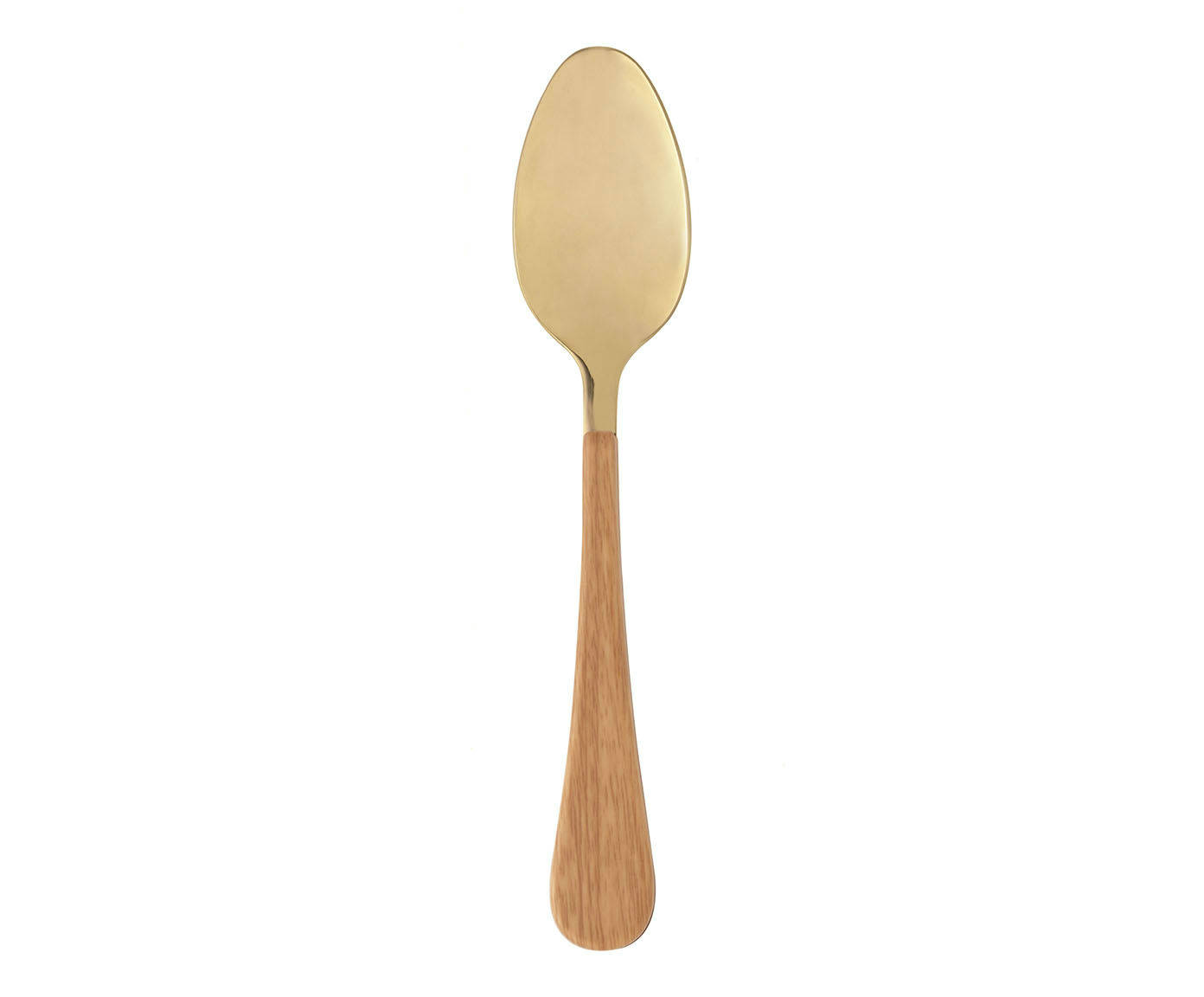 Faqueiro em Inox Amadeirado Mil&atilde;o Wolff Dourado image number 4