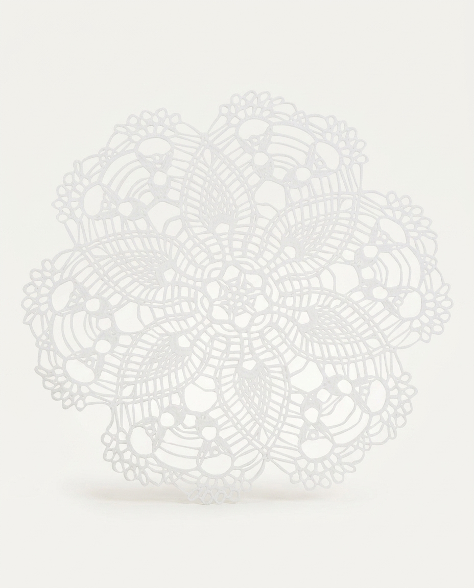 Lugar Americano Midnight Flower Branco image number 3