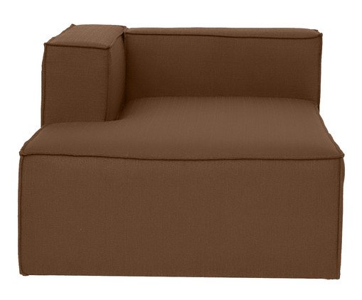 Sof&aacute; M&oacute;dulo Chaise Mensa Terracota image number 0