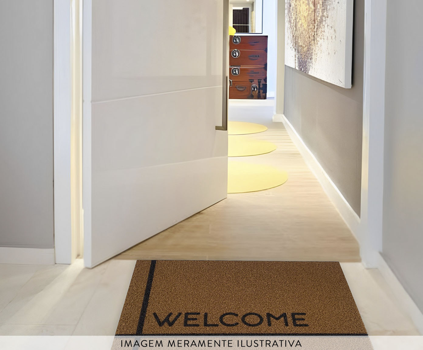 Capacho Welcome Dourado image number 1