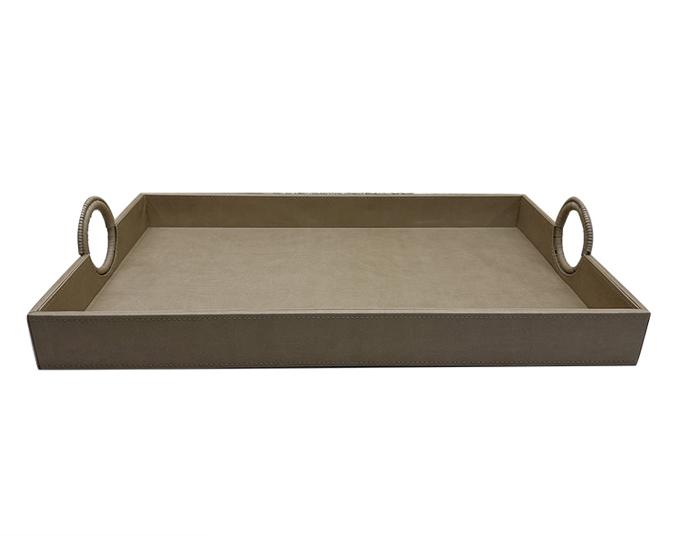 Bandeja Decorativa Decorativa Prestige Bege image number 0