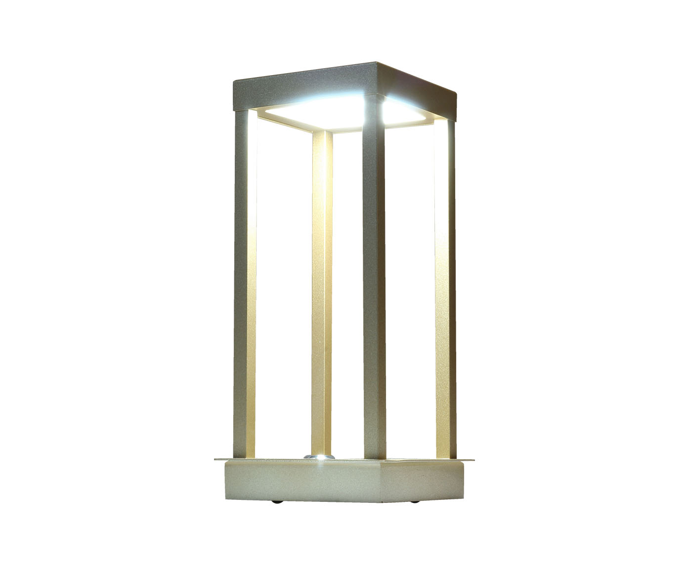 Lumin&aacute;ria de Mesa Lamp Bivolt - Champagne image number 5